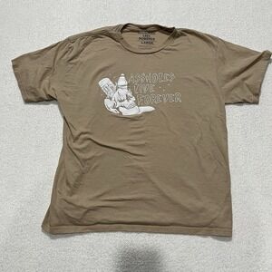 GREAT‎ CONDITION!! A**Holes Live Forever T-shirt Casual Fit Size: Large